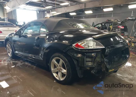 2008 Mitsubishi Eclipse Spyder Gs z USA, uszkodzony, nr VIN 4A3AL25F88E010016